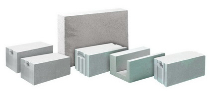 Виды газобетонных блоков AEROC Виды газобетонных блоков AEROC